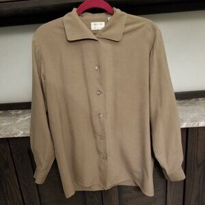 Nordstrom Preview Collection Silk Long Sleeve Shirt